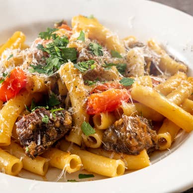 本場イタリアのめずらしいパスタ。