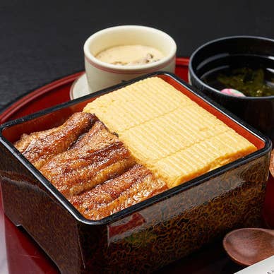 うなぎ錦（にしき）重