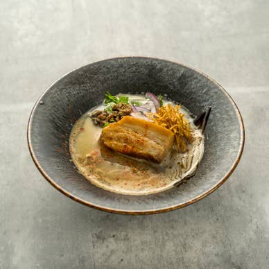 極厚チャーシューにぼし担担麺