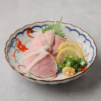 低温調理タン刺し からし醬油