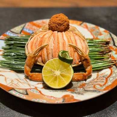 鳥取県境港産香箱蟹甲羅盛り