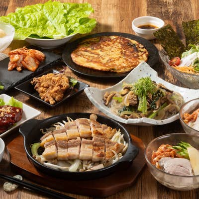 韓国料理 2 日本語版 梅田韓国料理と二色鍋 かん菜（茶屋町・中崎町/韓国料理