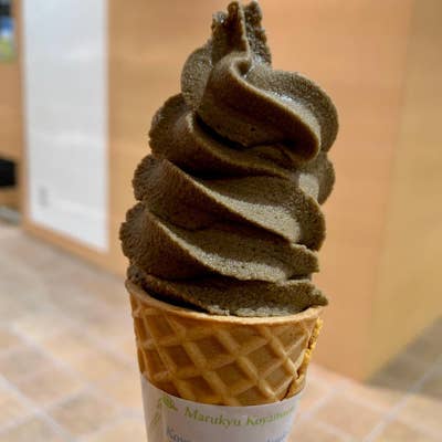 ソフトクリーム 丸久小山園 JR京都伊勢丹店（京都駅中央口周辺/ソフトクリーム