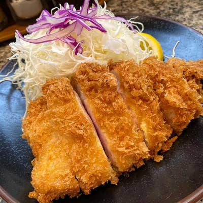 トンカツ大王 Manga Food Recipe] Pork Cutlet King's Pork Cutlet Set Meal