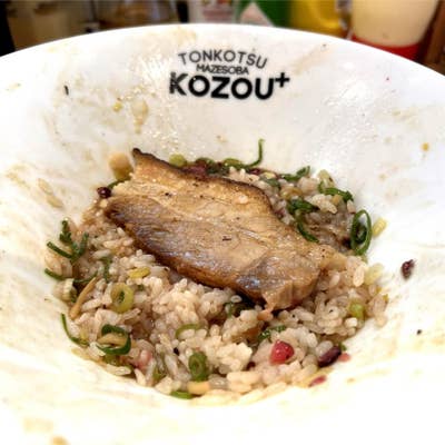 まぜそば 豚骨まぜそば KOZOU＋【大阪まぜそば/福島区グルメ