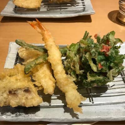 天ぷら定食 まきの 芦屋 天ぷら Retty