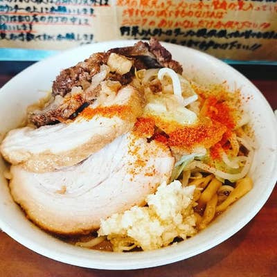 ラーメン荘 地球規模で考えろ 未来へ 茨木 ラーメン Retty
