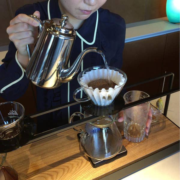 Linwei LiGrand Cru Café GINZA最高級コーヒー豆 Tsuneaki.Iさんの口コミ （ランチ）：GRAND CRU CAFE GINZA