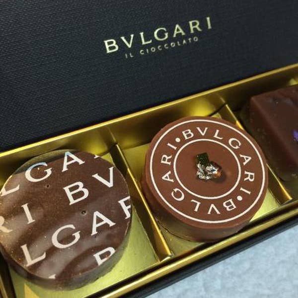 BVLGARI - ブルガリ チョコレート イ・ドルチ・ギフトボックス2種入 (オレンジピール、アーモンド