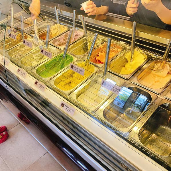 らぶちゃお　ジェラート　りんごバターアイス らぶちゃお ジェラート りんごバターアイス ジェラテリアチャオ