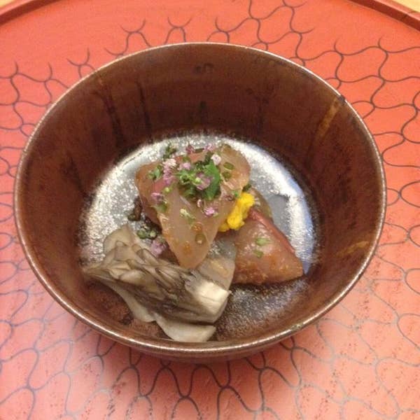 キレイな　蕪　備前焼　31 キレイな 蕪 備前焼 31