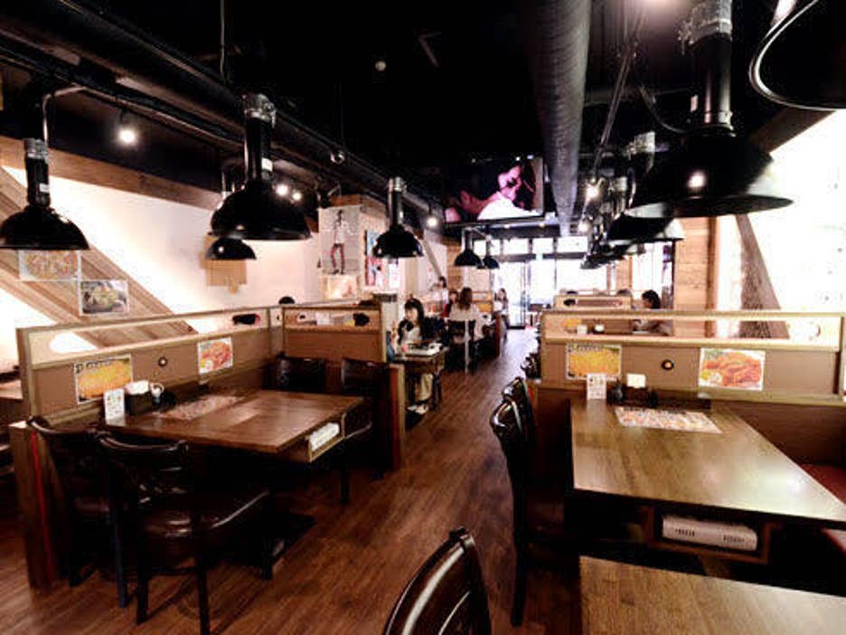 韓国料理 美楽味の内観