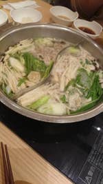 しゃぶしゃぶ食べ放題 しゃぶ菜 イオンモール新小松店 野菜食べたいときには 食べ放題 お肉は向こう側が透 小松