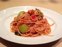 銀座イタリアン Fabi S パスタ サラダ スープ ドリンク付きで1000円 大盛り 銀座