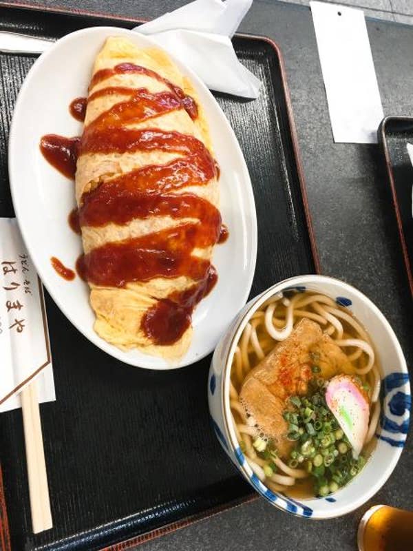 はりまや オムライス350円で激安 本当は行列の出来ているお 堺