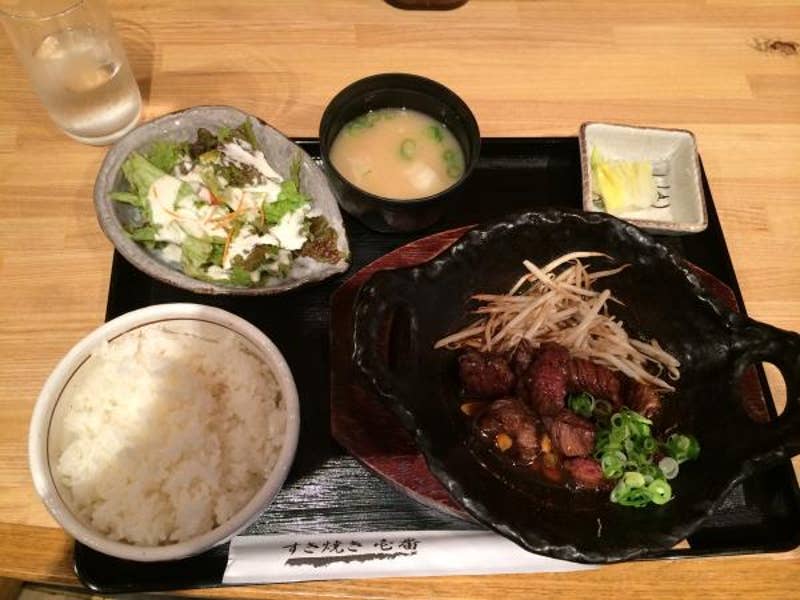 すき焼き 壱番 日本橋本店 焼肉ランチ９８０円 お肉がちょっと少なめですが ランチだとこ なんば