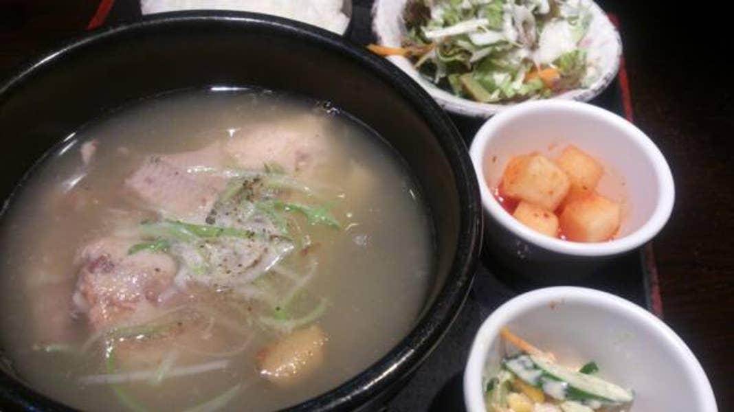 豚焼肉専門店 豚酒焼 池袋東口店 参鶏湯好きな私のｎｏ 1参鶏湯が現れてしまったかもしれな 池袋東口