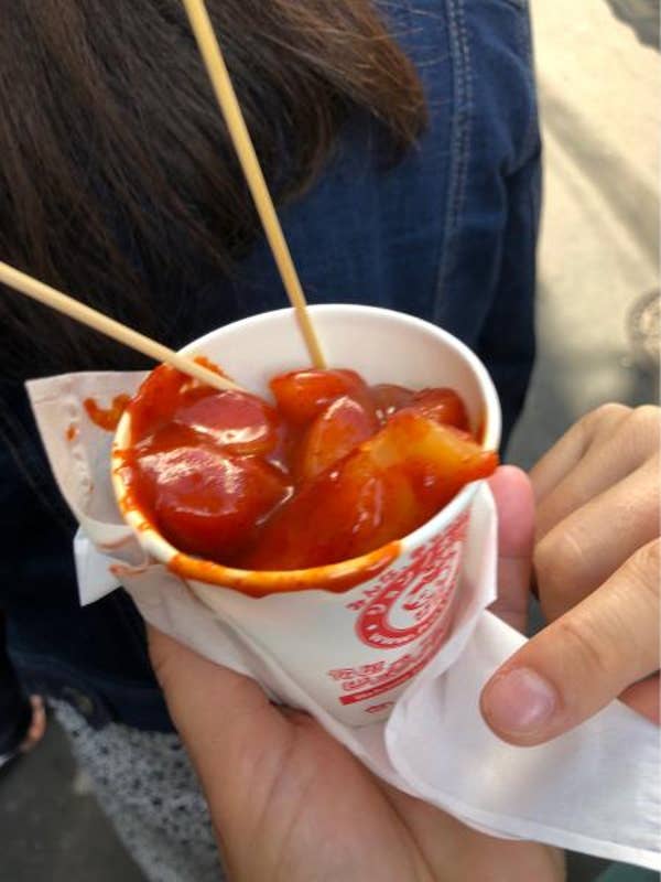 ジョンノホットク 新大久保店「食べ歩き!トッポギとチーズボールを食らう@新大久保...」:新大久保 ジョンノホットク 新大久保店「食べ歩き!トッポギとチーズボールを食らう@新大久保...」:新大久保