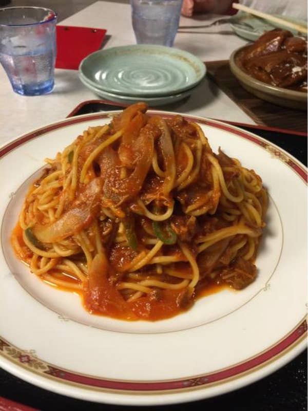 こぶたや ナポリタン ポークシチュー メンチカツナポリタ 上田